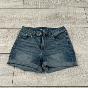old navy blue jean shorts